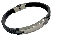 Bracciale Domar Uomo Bracciale acciaio in Acciaio BR 3875 - BR 3875
